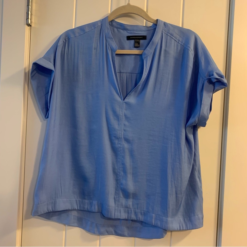 Banana Republic Blue short sleeved Top